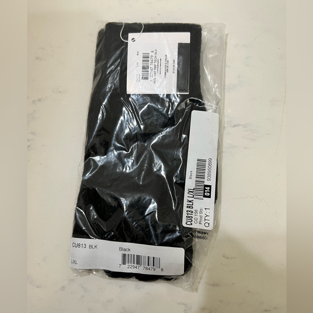 Coach Black Men's Gloves - Picture 3 of 4